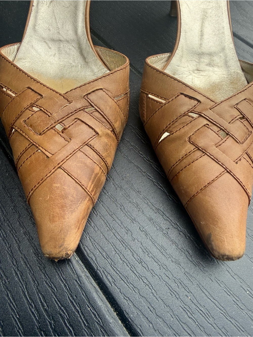 Vintage Prada leather Heels - Picture 3 of 5